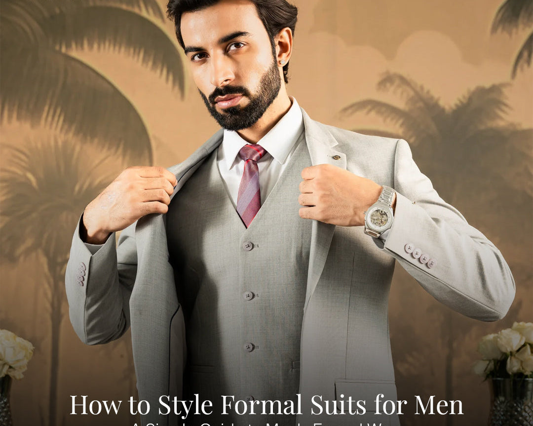 How to Style Formal Suits for Men