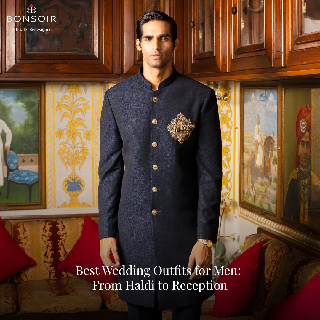 Best Wedding Outfits for Men: From Haldi to Reception