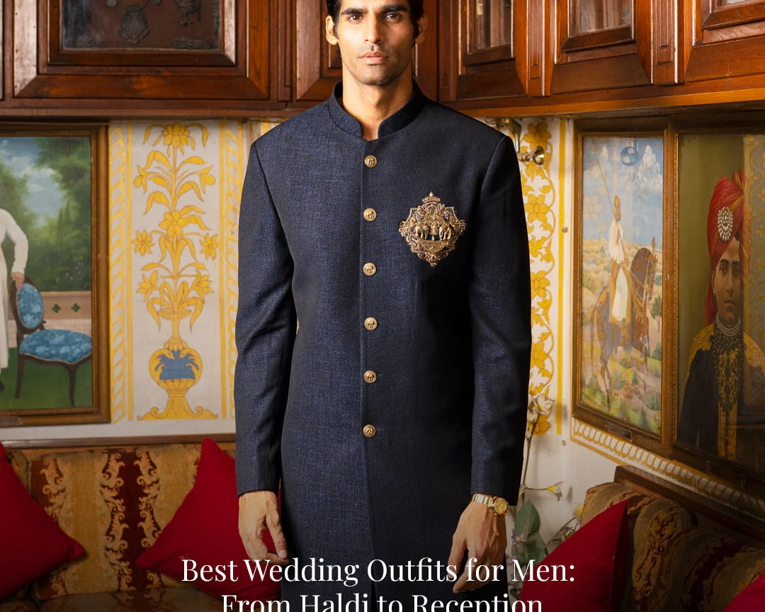 Best Wedding Outfits for Men: From Haldi to Reception