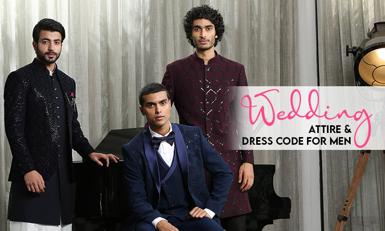 Wedding Attire & Dress Code for Men – Bonsoir