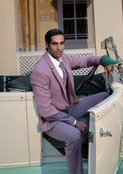 Pink Notch v-shape vest