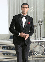 Men's Black Tuxedo - Sophisticated and Stylish

