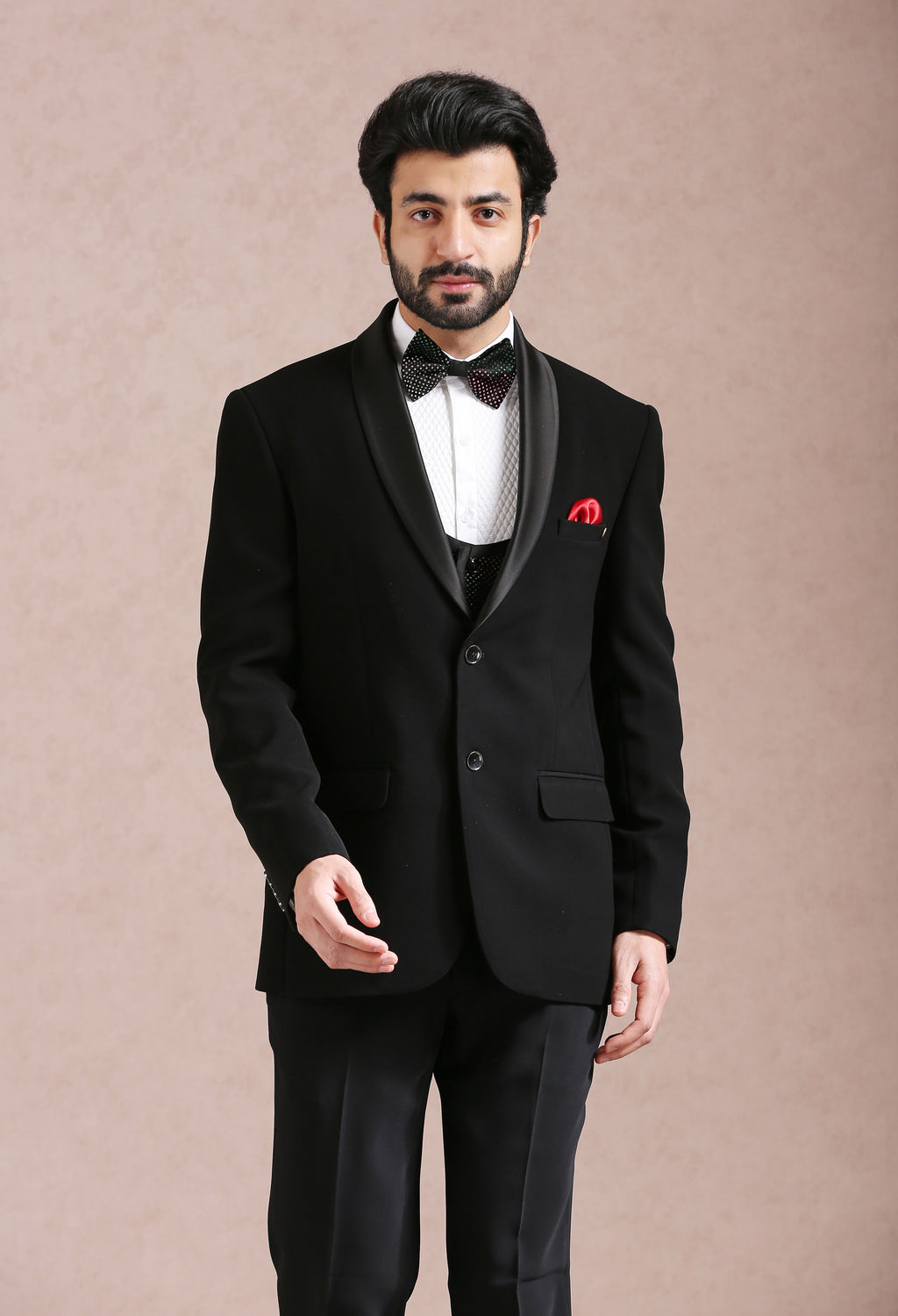 Black Tuxedo Suit Bonsoir
