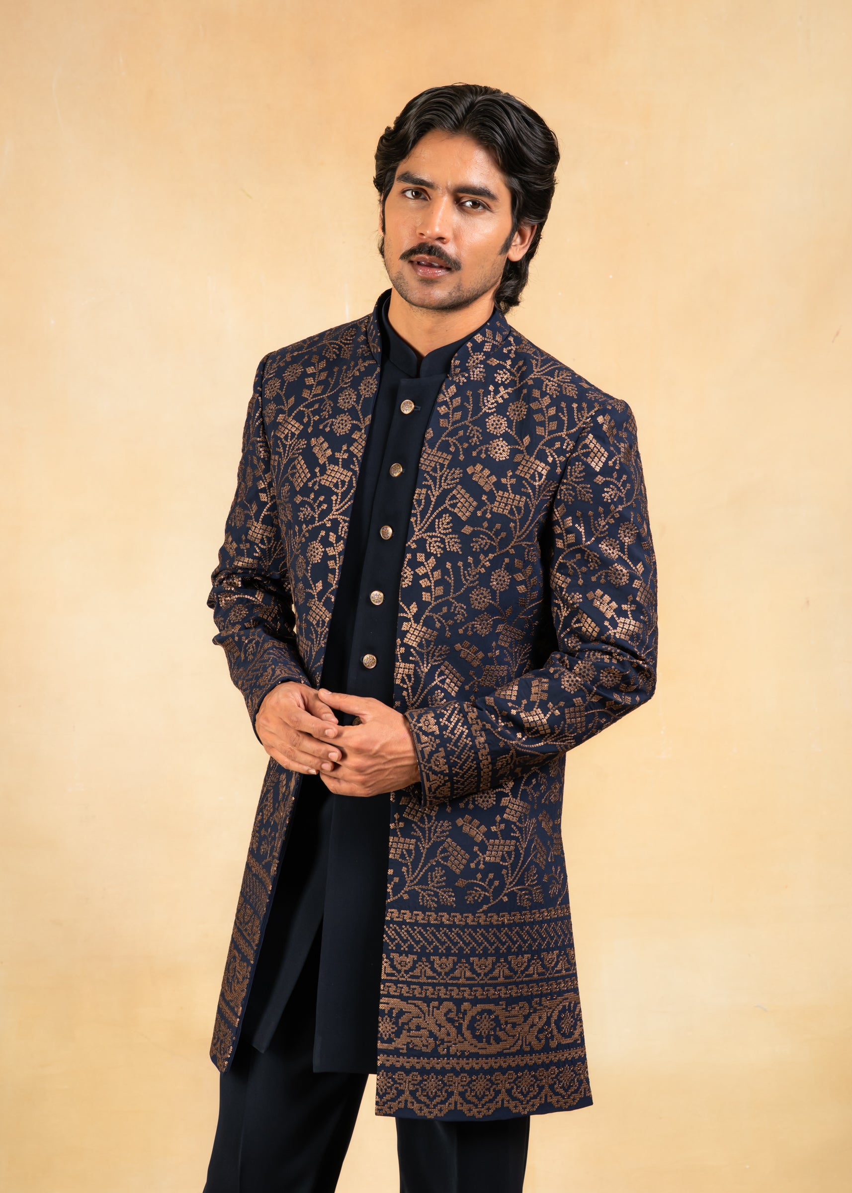 BlueOpenIndowesternwithGoldensequenceembroidery_6.jpg