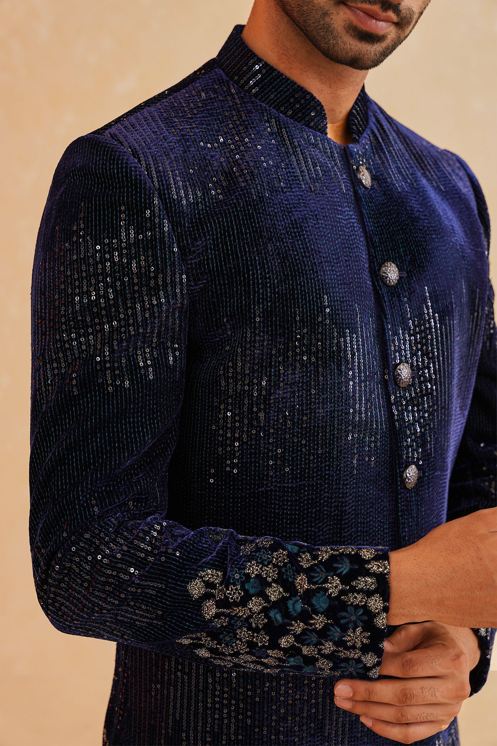 BlueVelvetIndo-WesternwithSequinWork_1.jpg