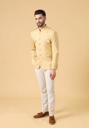 Yellow Linen Co-ord  Set
