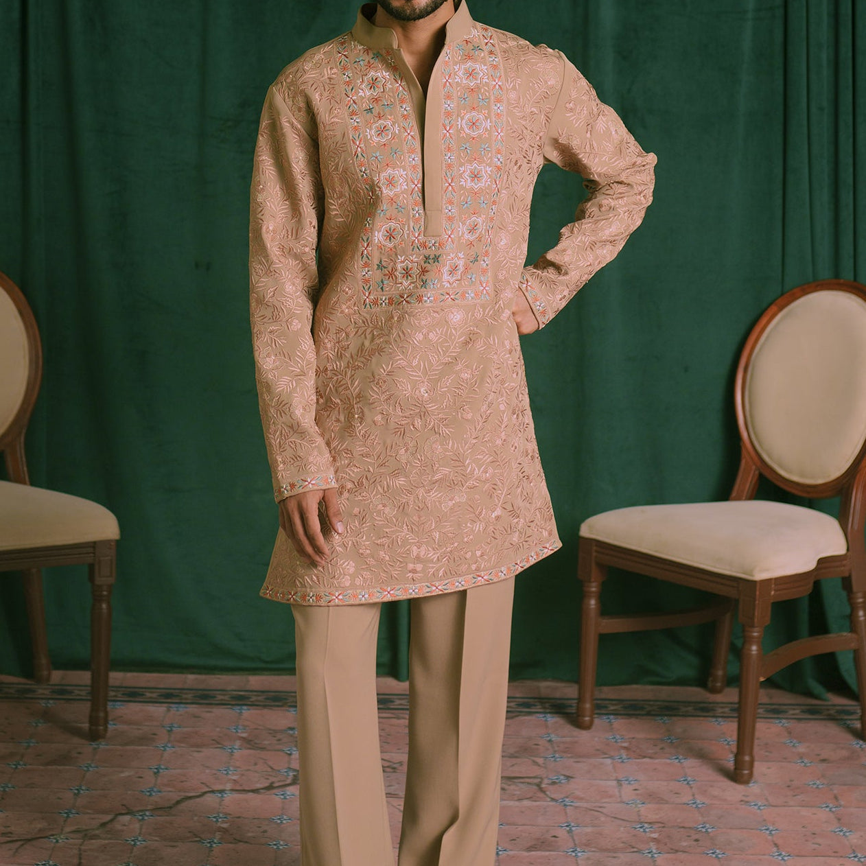BrownFloralEmbroideredKurtawithWideTrousers_2.jpg
