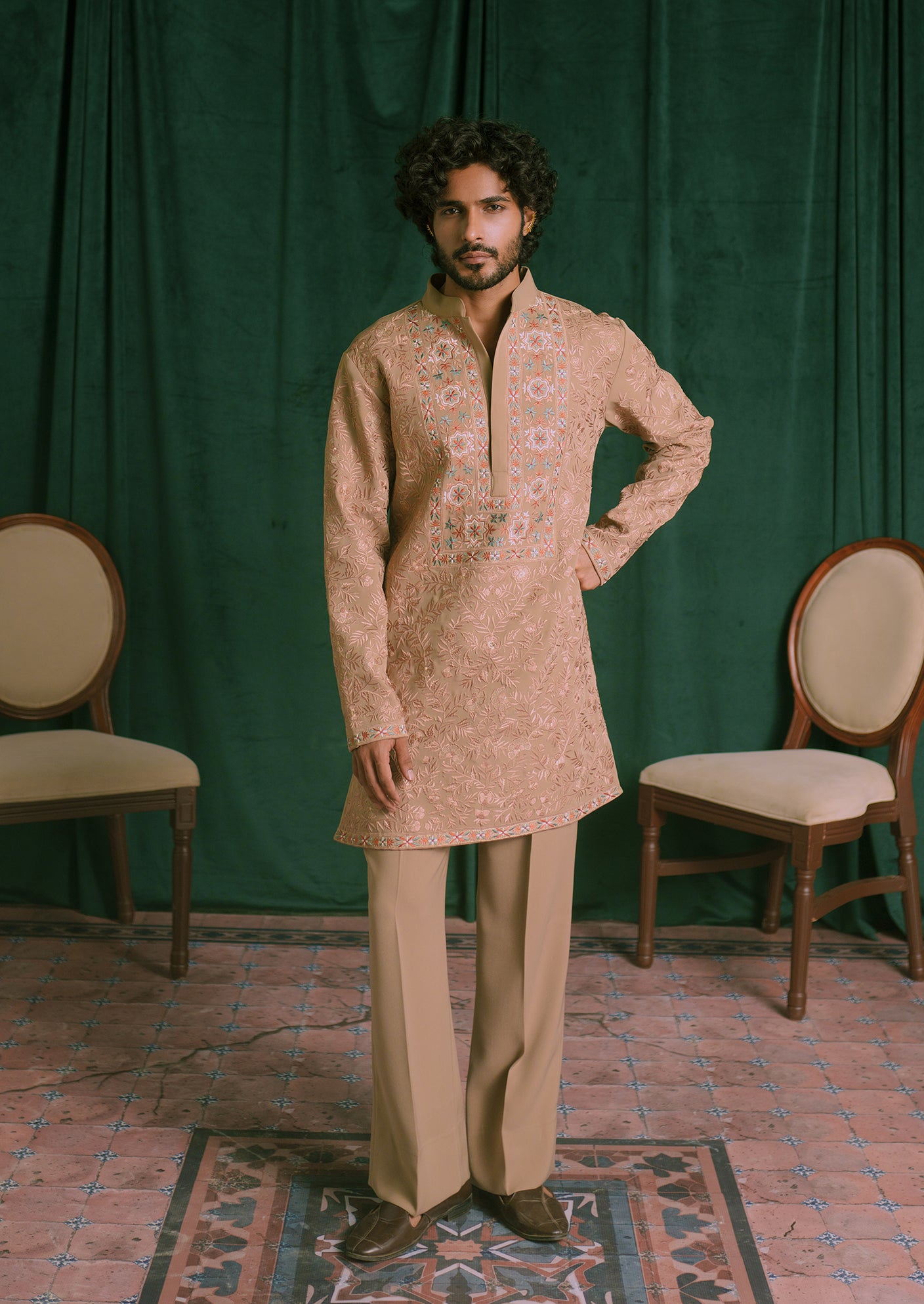 BrownFloralEmbroideredKurtawithWideTrousers_2.jpg