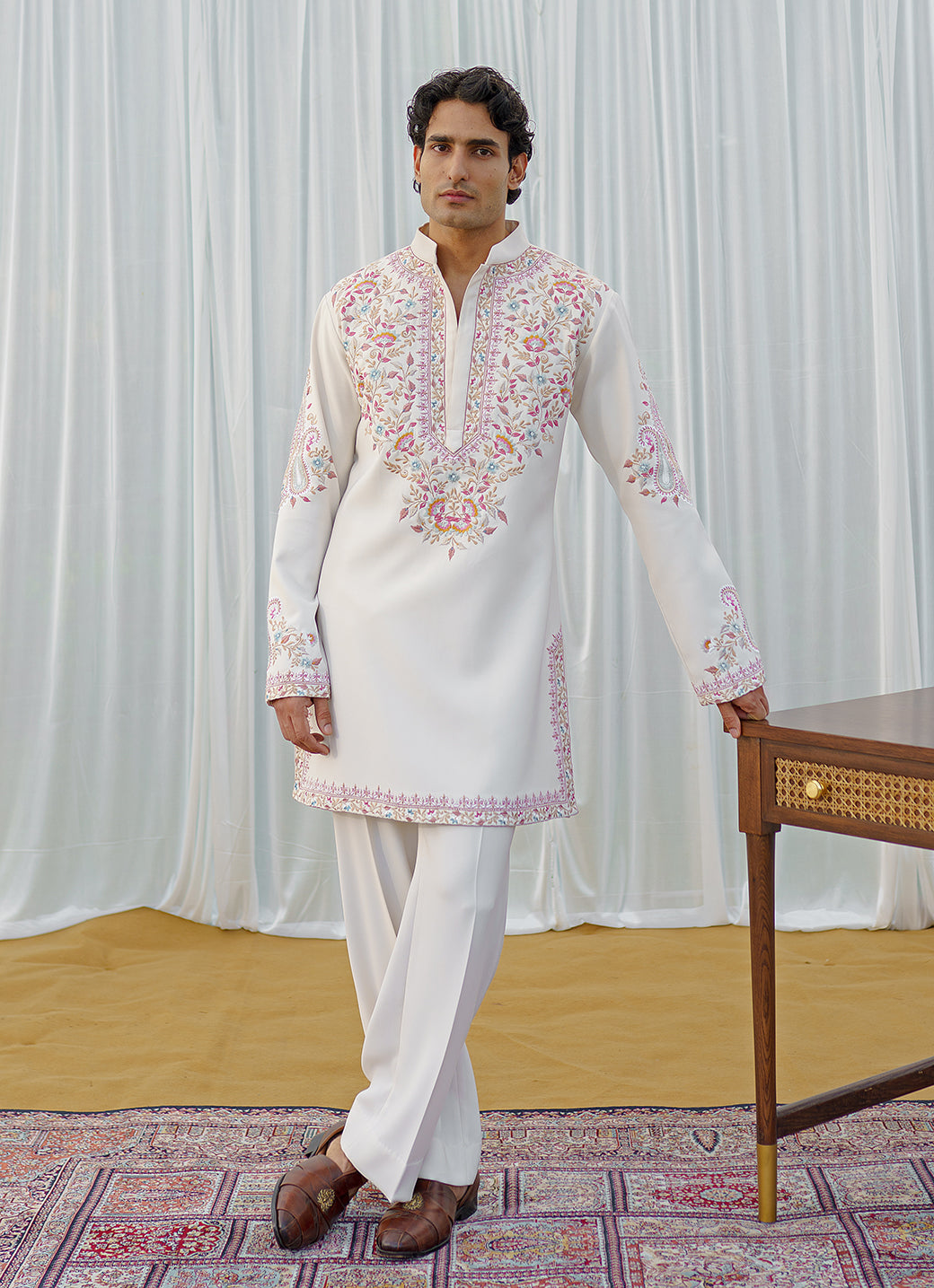 Creamembroideredkurtawithwidetrousers_1.jpg