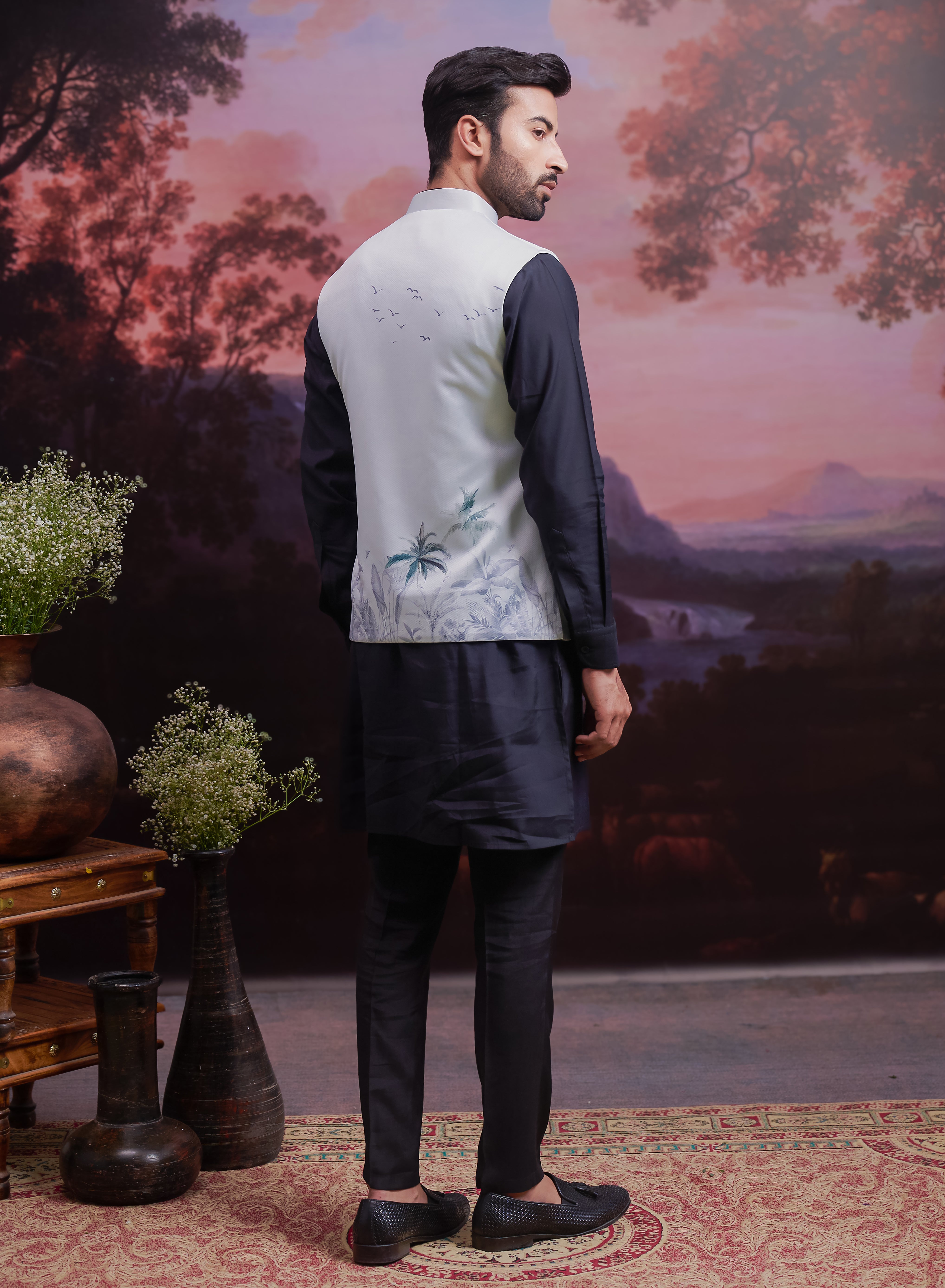 Grey Horse Nehru Jacket