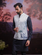 Grey Horse Nehru Jacket