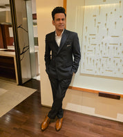 Manoj Bajpayee: Navy double breasted suit