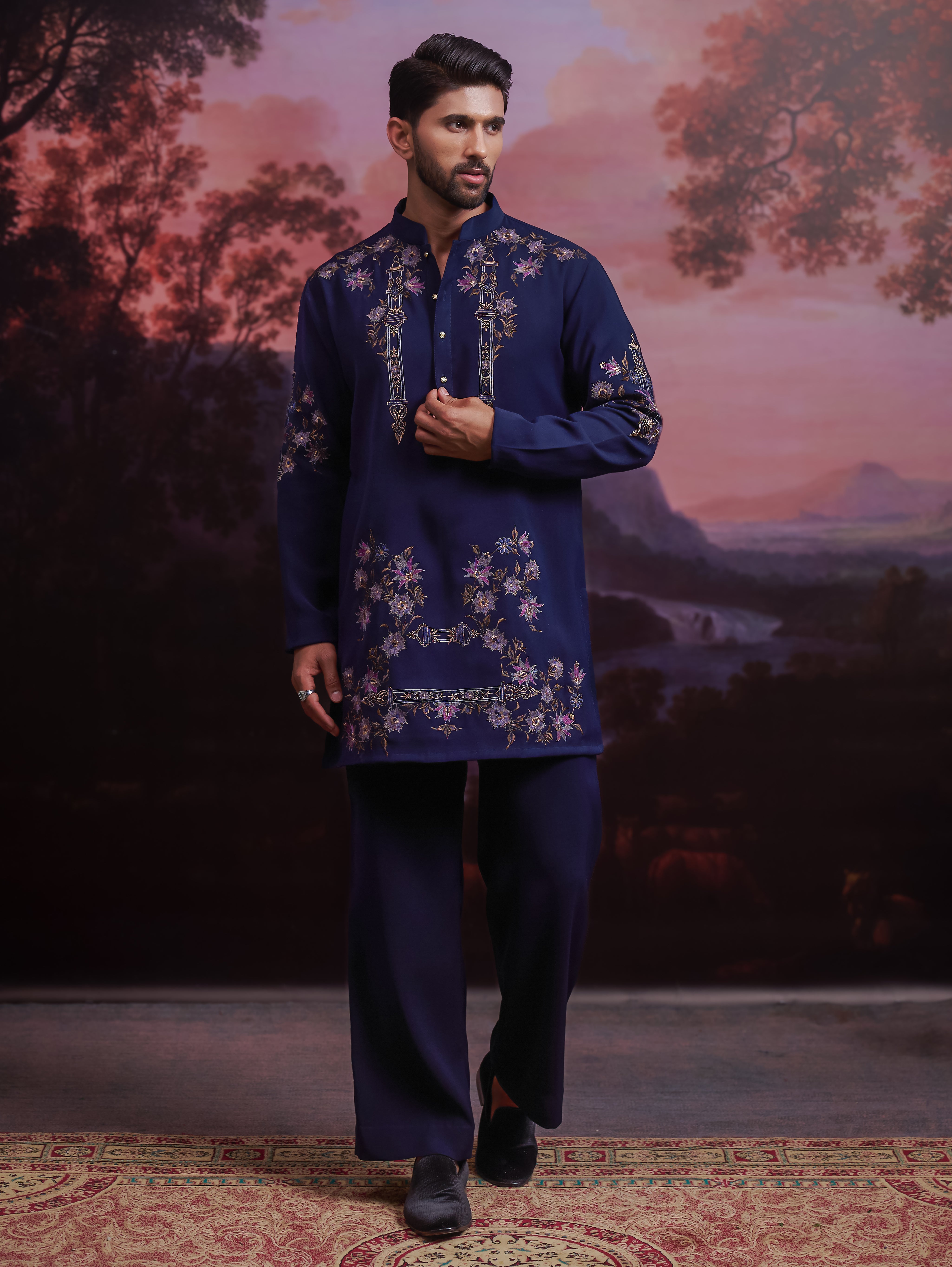 NavyBlueEmbroideredKurtaSet_2.jpg