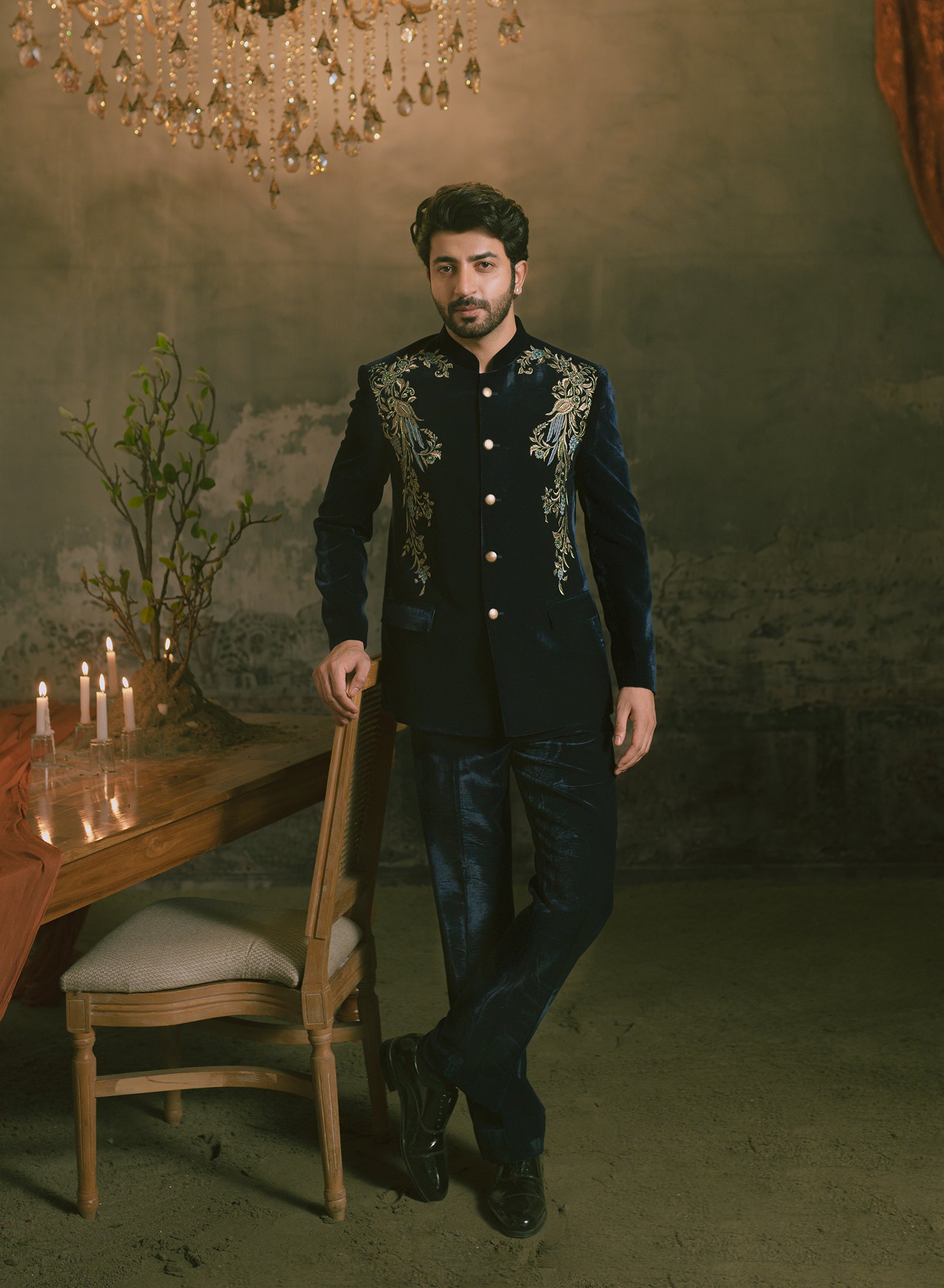 NavyOpenEmbroideredBandhgalainVelvet_1.jpg
