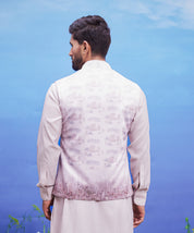 Pink Horse Nehru Jacket