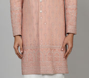 Elegant Pink Indo-Western - Traditional Indian Attire
