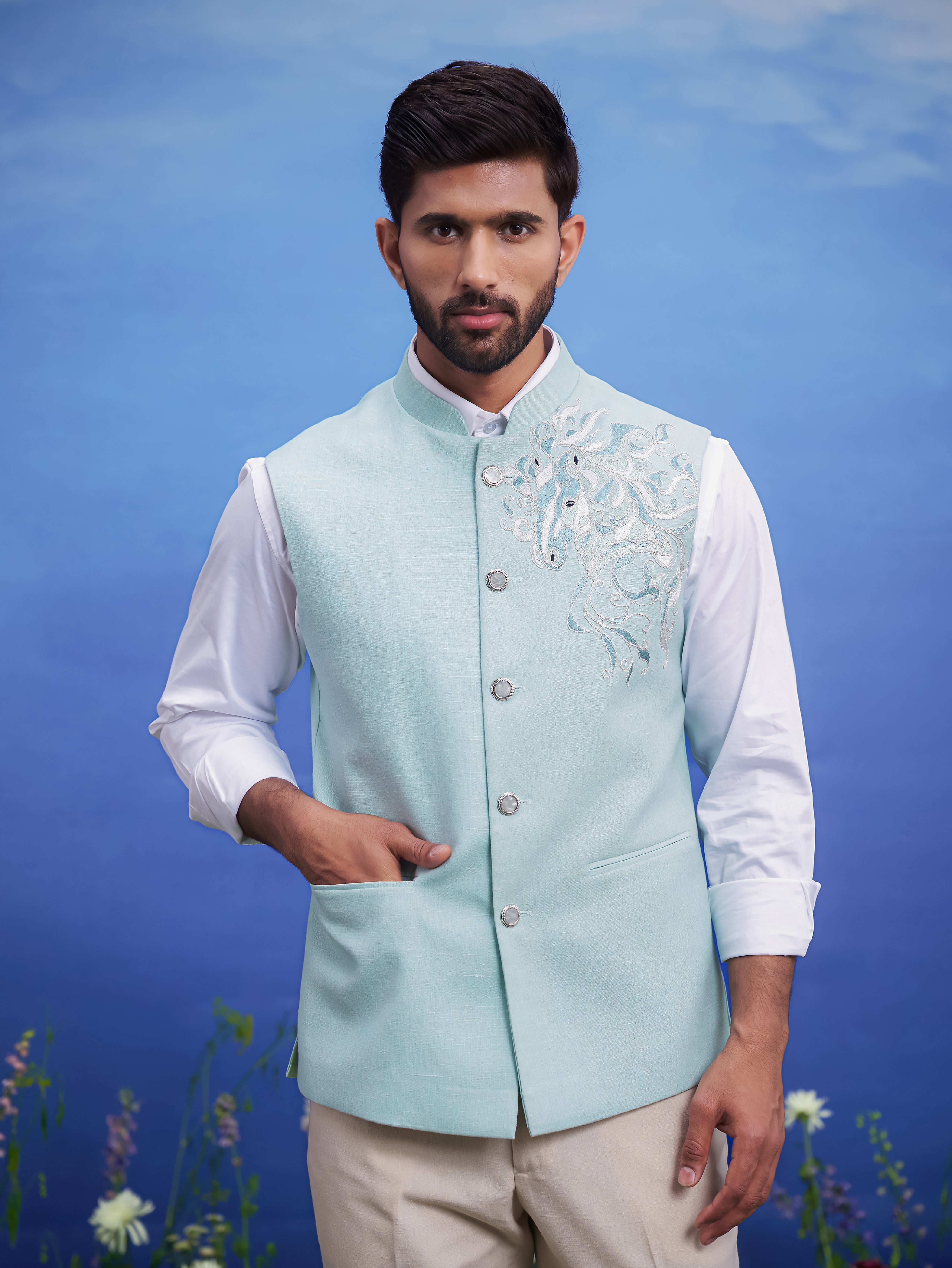 nehru jacket with formal dress Buy Printed & Designer Nehru Jackets for Men Online at Essas Club