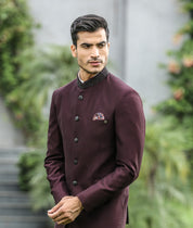 Urban Style
Versatile Wine Textured Bandhgala with Crystal Work, Suitable for Various Occasions
Wine Textured Bandhgala with Crystal Work, Indian Wedding Wear
Timeless Wine Textured Bandhgala with Crystal Work 