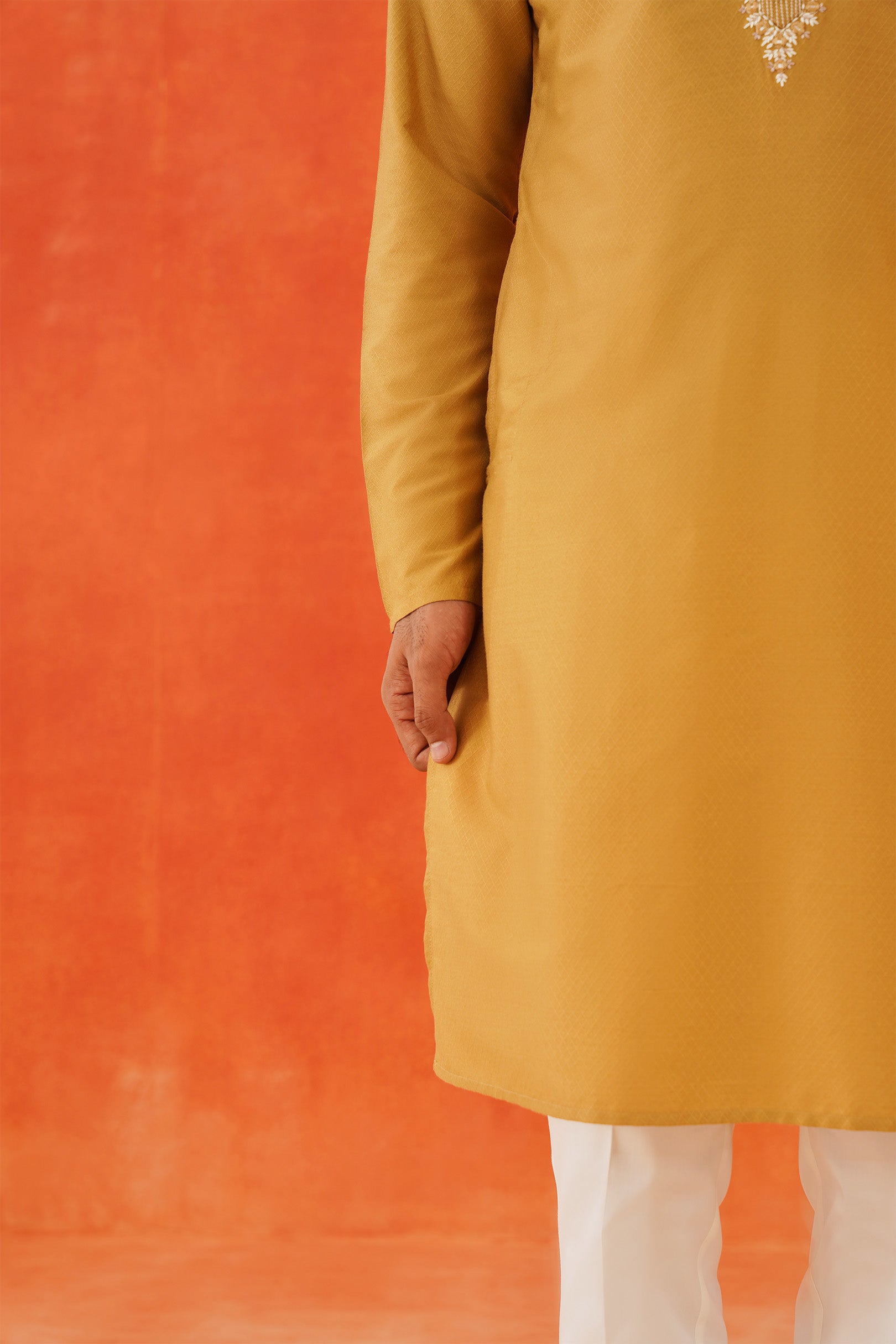 Traditional Indian Attire
Trendy Yellow Kurta Set