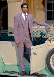 Pink Notch v-shape vest