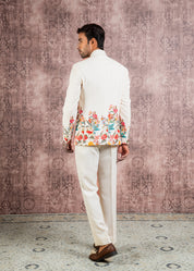 carnival theme bandhgala outfit