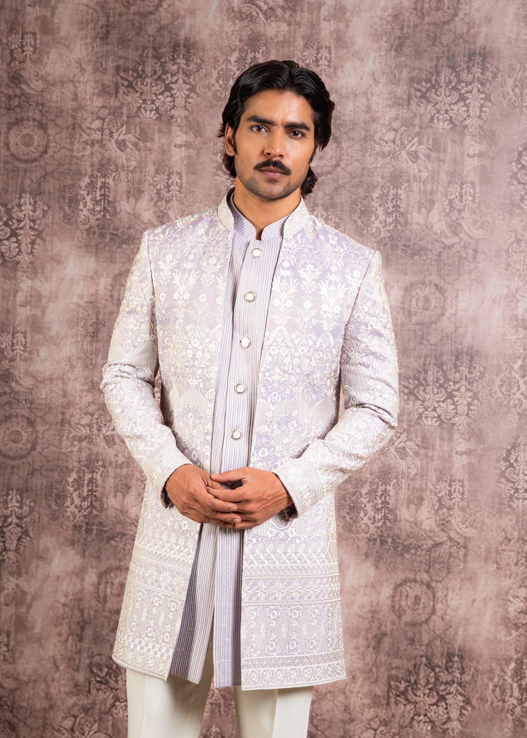 lavender open indowestern