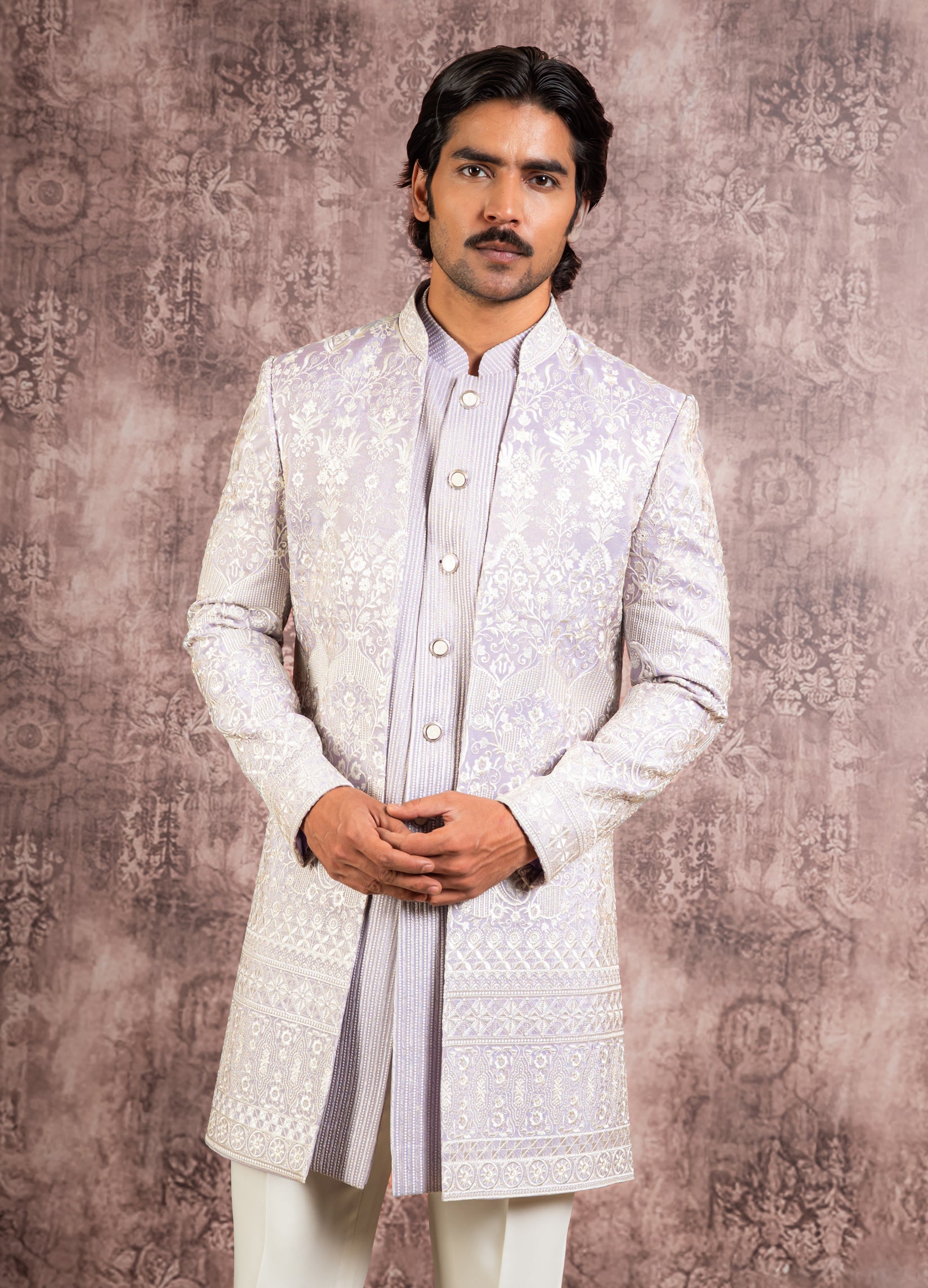 lavender open indowestern