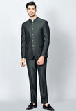Classic Green Bandhgala Suit