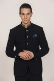 Hand embroidered bandhgala suit