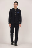 Hand embroidered bandhgala suit