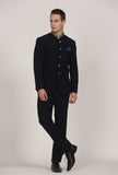 Hand embroidered bandhgala suit