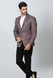 Rust Grey Terryrayon Blazer