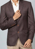 Brown Two Button Blazer