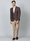 Brown Two Button Blazer