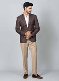 Brown Two Button Blazer
