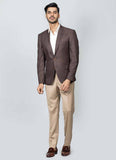 Brown Two Button Blazer