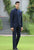 Designer Blue Bandhgala Suit