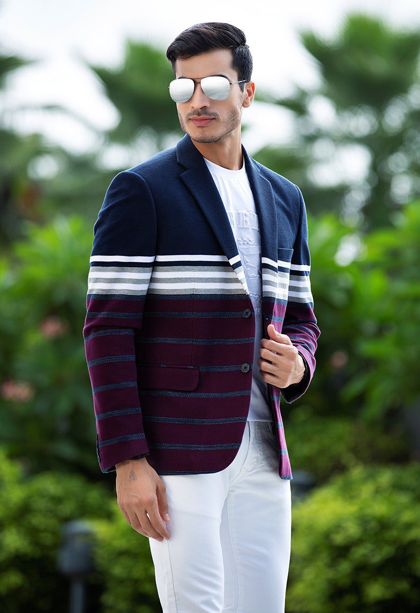 Knitted blazers hotsell