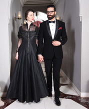 Timeless Black Tuxedo with Shawl Collar for a Refined Look



