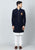 Blue indowestrn sherwani set