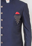 Blue Asymmetric Indo Western