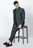 Classic Green Bandhgala Suit