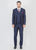 Navy Peak Lapel Suit