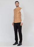 Perfect Gold Raw silk jacket
