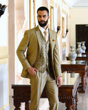 Golden Brown 5-piece Suit