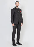 Classic Black Bandhgala Suit