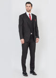 Black Peak Lapel Suit