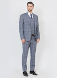 Grey 3 pc formal suit