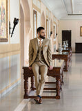Golden Brown 5-piece Suit