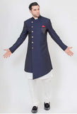 Blue Asymmetric Indo Western